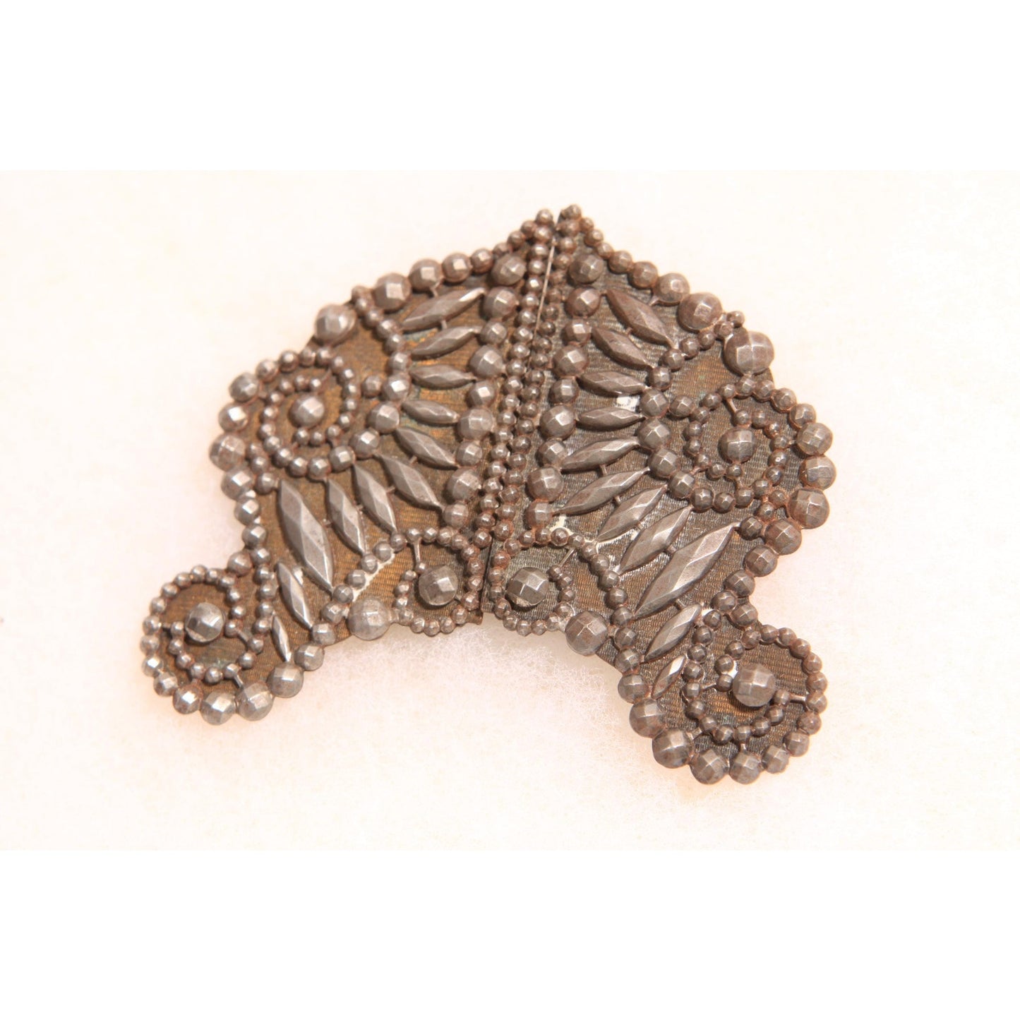 Antique 1800s Victorian Metal Belt Buckle