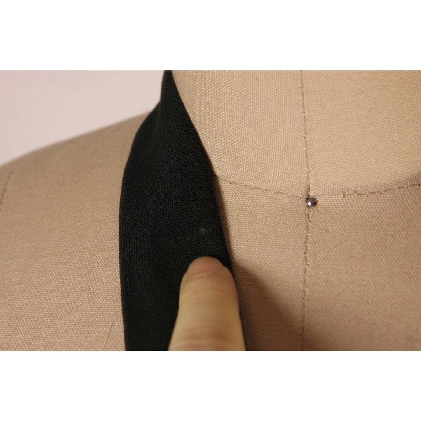 1950s Dark Green Necktie Tie by Pilgrim