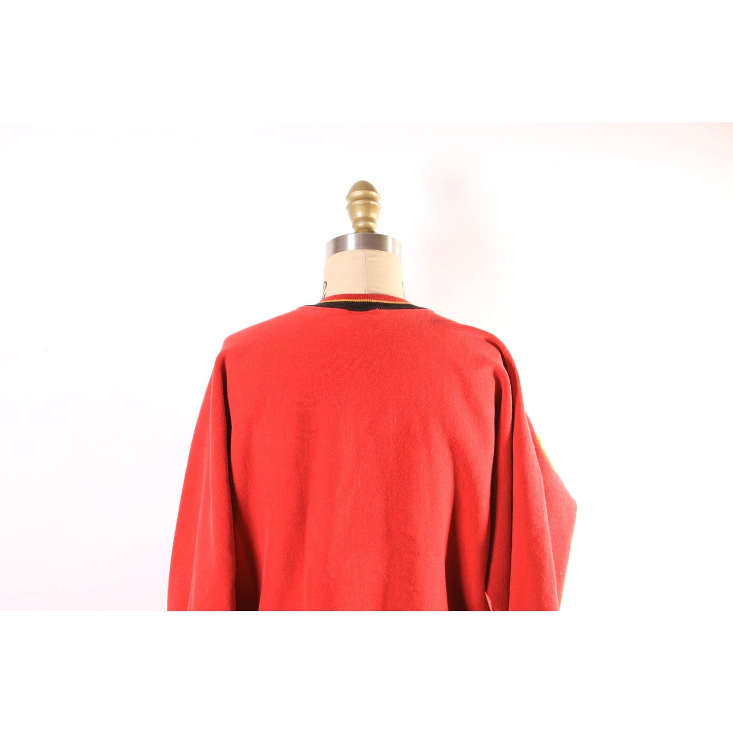 1990s, Red, Black and Yellow Kansas City Chiefs Pullover Unisex Sweatshirt by Legends -L