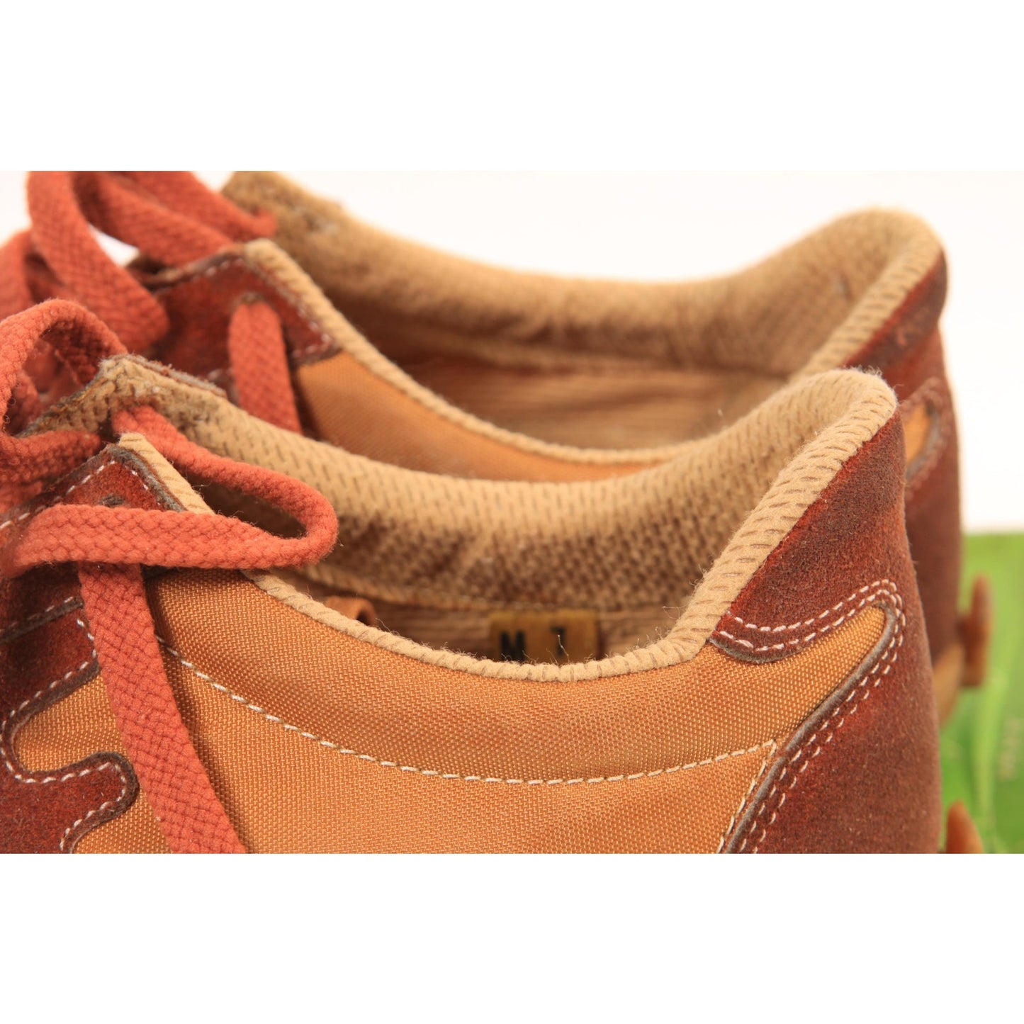 1970s Red Brown Earth Tone Suede Leather Wingnut Famolare Tennis Shoes Sneakers by Wingnut Famolare-Size 7M