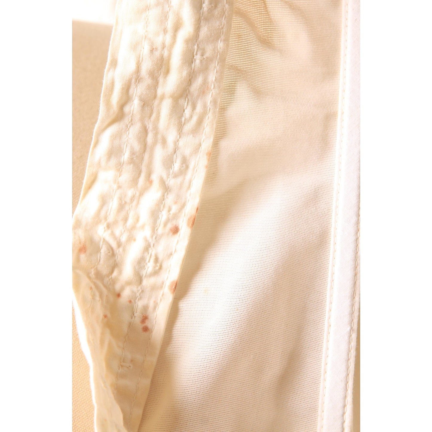 1950s White Lace Detail Strapless Garter Strap Long Line Cinch Bra Bustier Corset by Warner's Merry Widow
