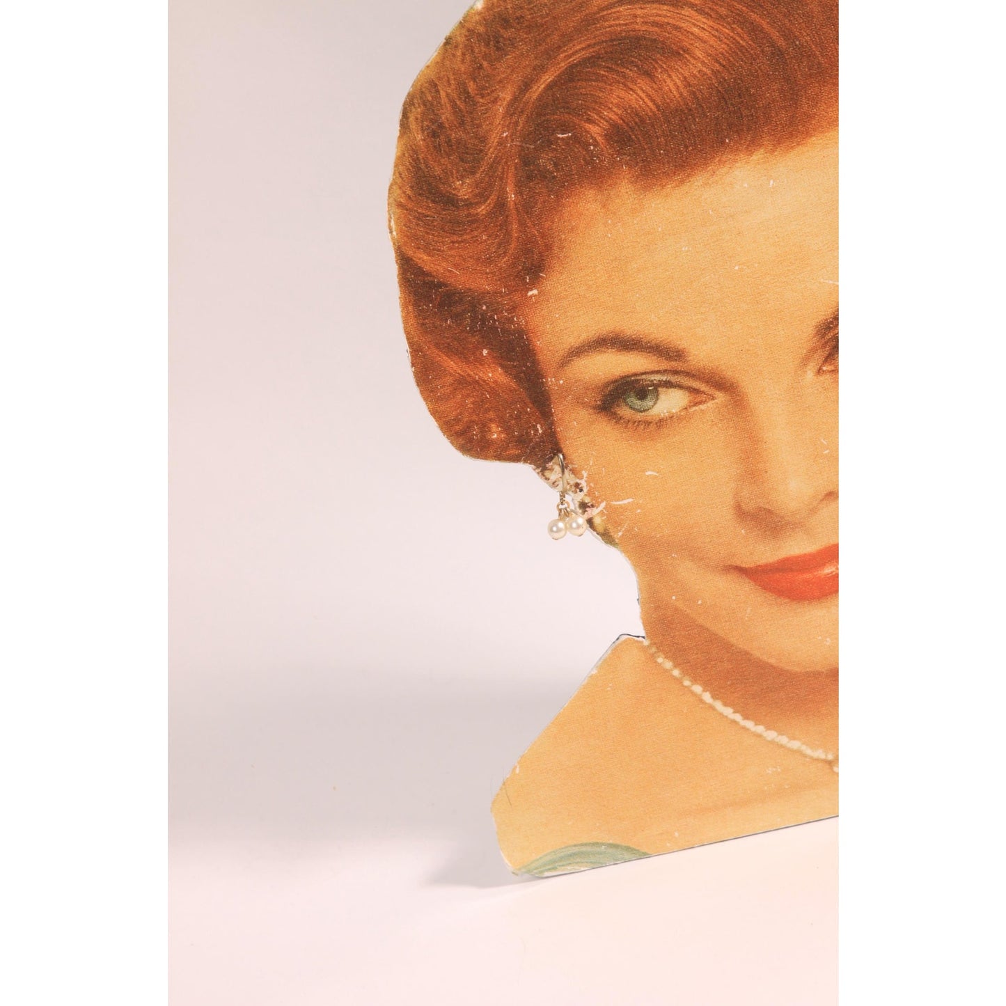 1960s Gold Tone Metal Faux Pearl Cluster Beaded Dangling Clip On Earrings