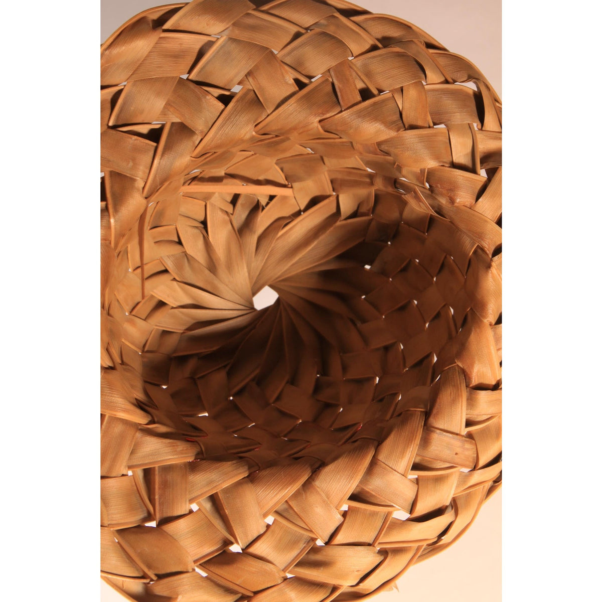 1950s Straw Wicker Woven Novelty Girls Woman Fabric Headband Sun Hat