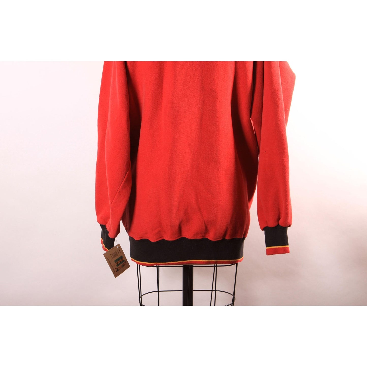 1990s, Red, Black and Yellow Kansas City Chiefs Pullover Unisex Sweatshirt by Legends -L