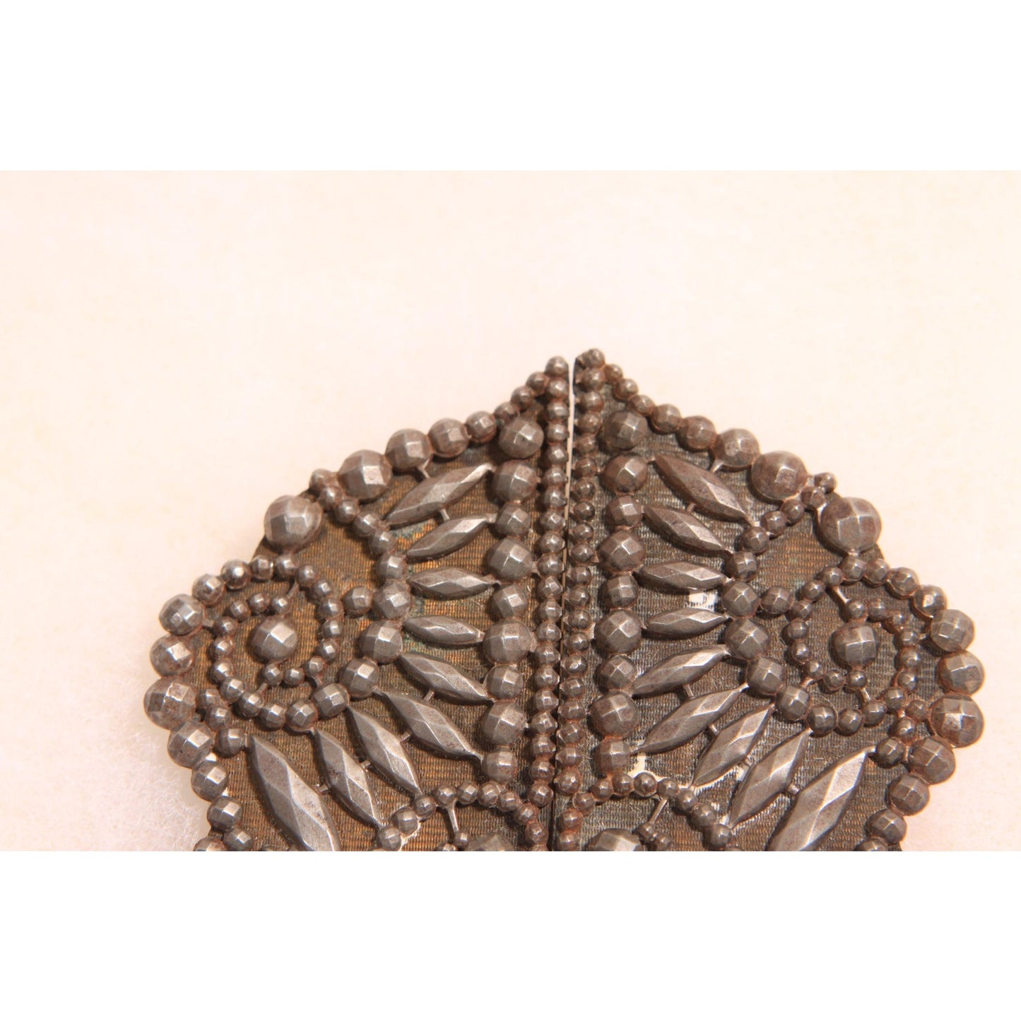 Antique 1800s Victorian Metal Belt Buckle