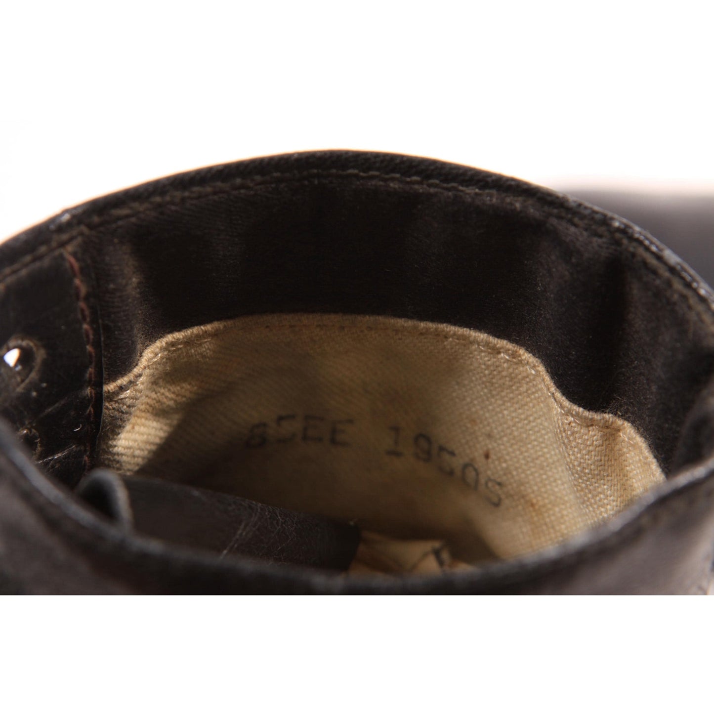 Antique Late 1800s Early 1900s Victorian Lace Up Black Boots