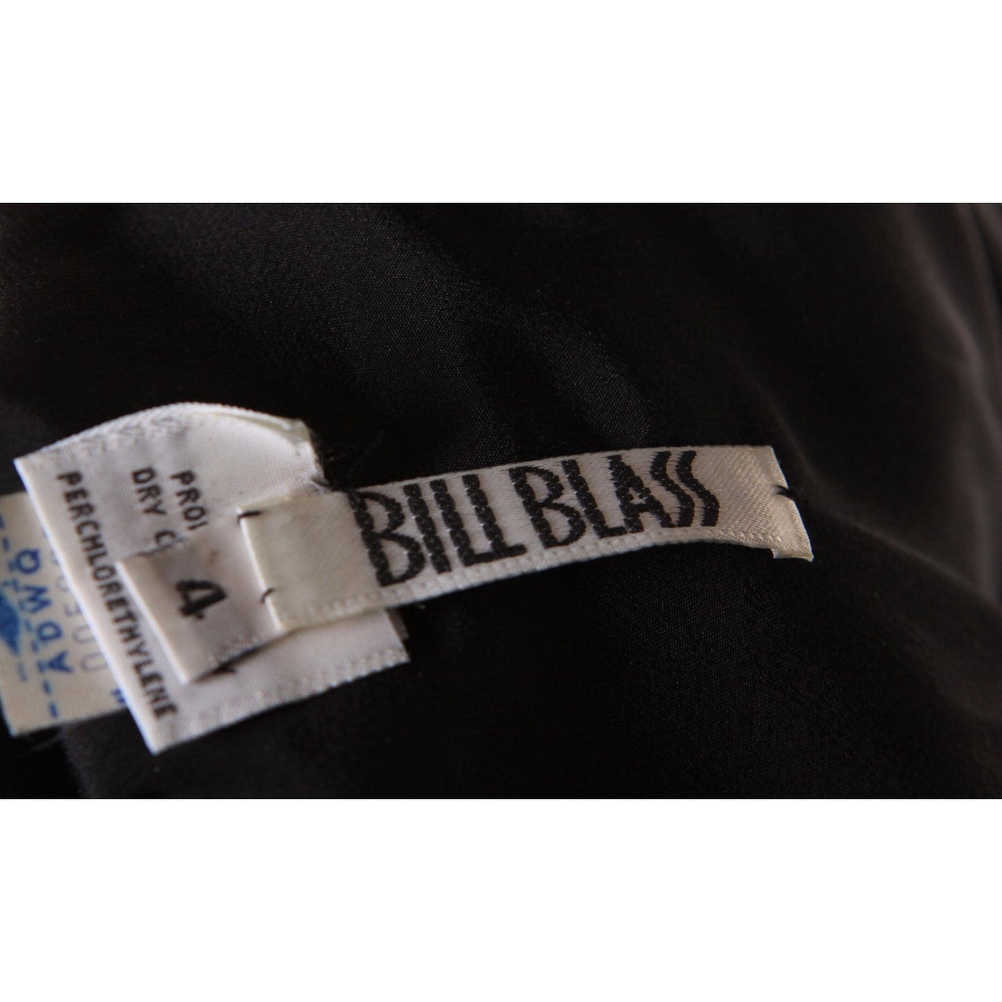 1980s Black Long Sleeve Avant Garde Oversized Bow Formal Cocktail Dress by Bill Blass -L