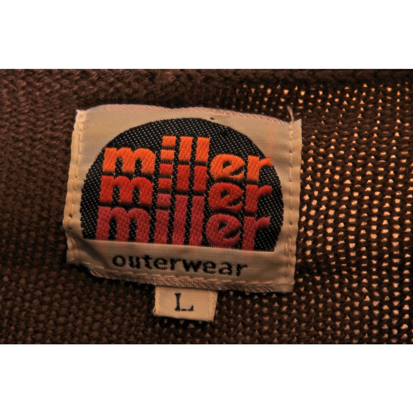 1970s Brown Suede Leather Fringe Beaded Pullover Sweater by Miller Miller Miller -L