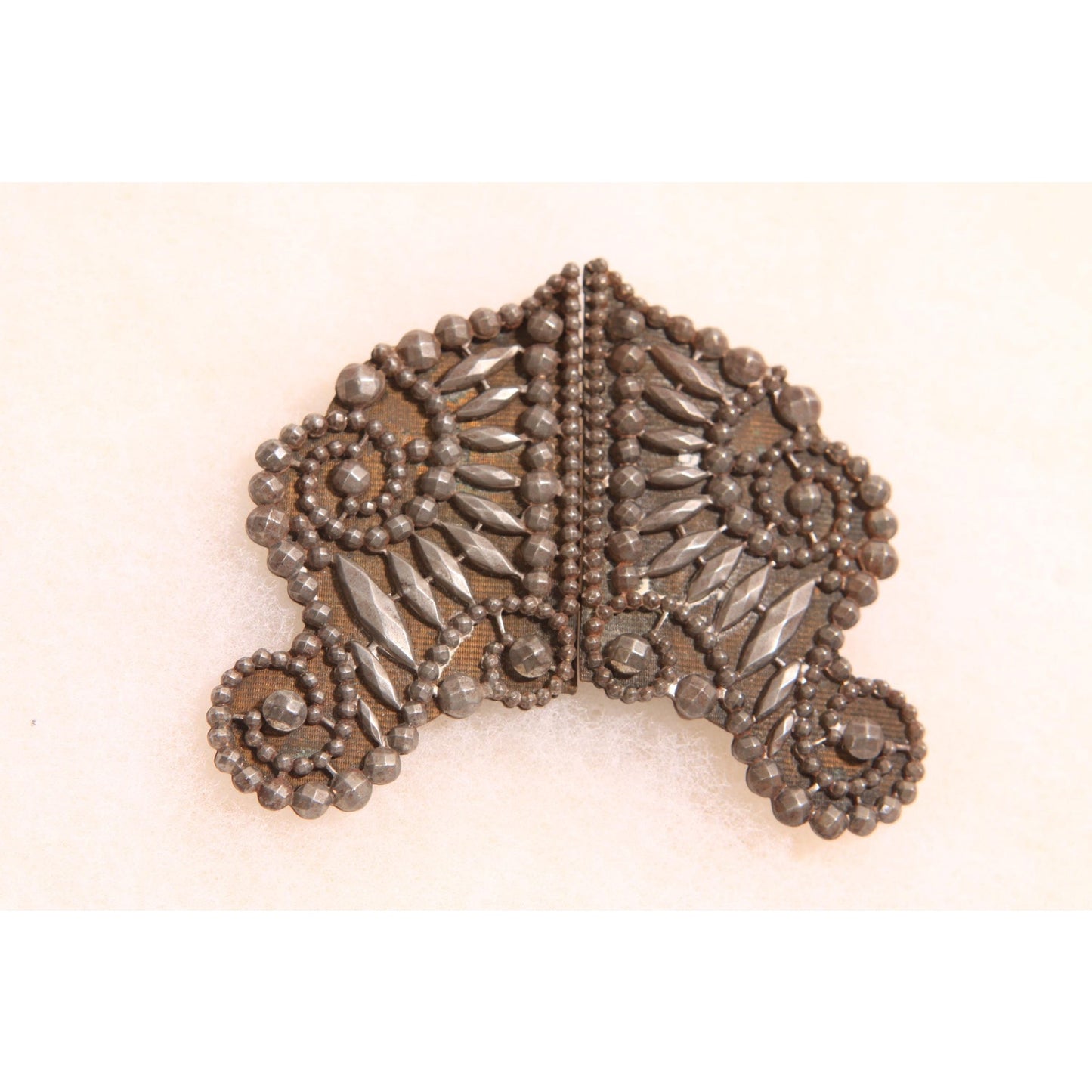 Antique 1800s Victorian Metal Belt Buckle