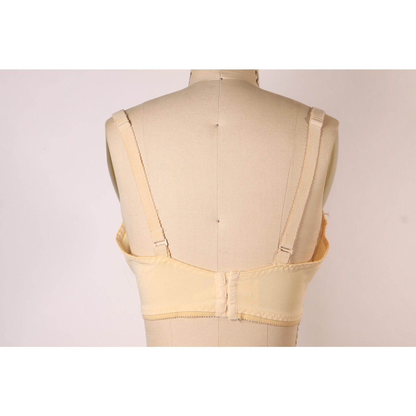 1970s Beige Skin Tone Floral Lace Inflatable Bra by Fredericks of Hollywood-38C