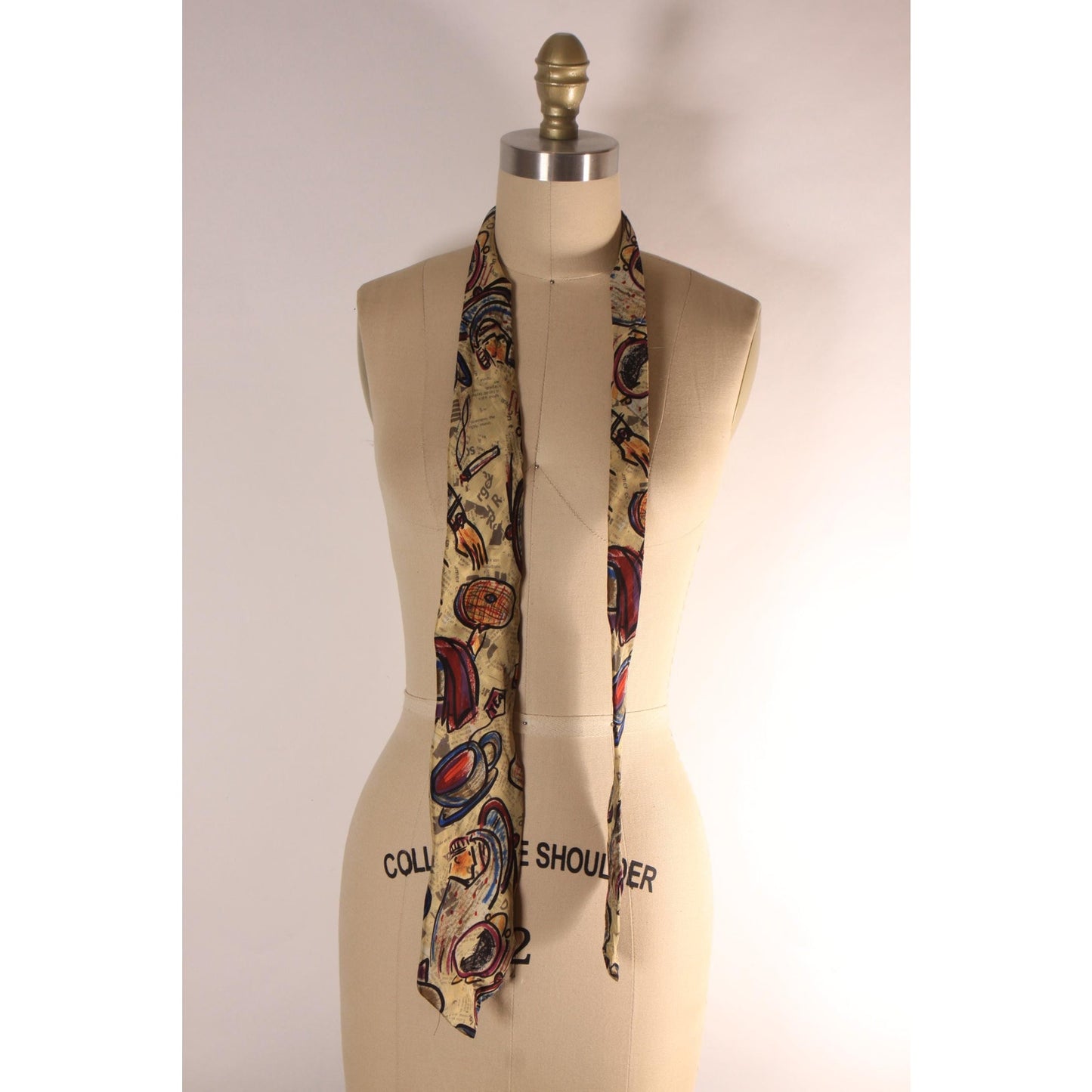 1990s Novelty Abstract The Beatles A Day in the Life Necktie Tie by The Beatles