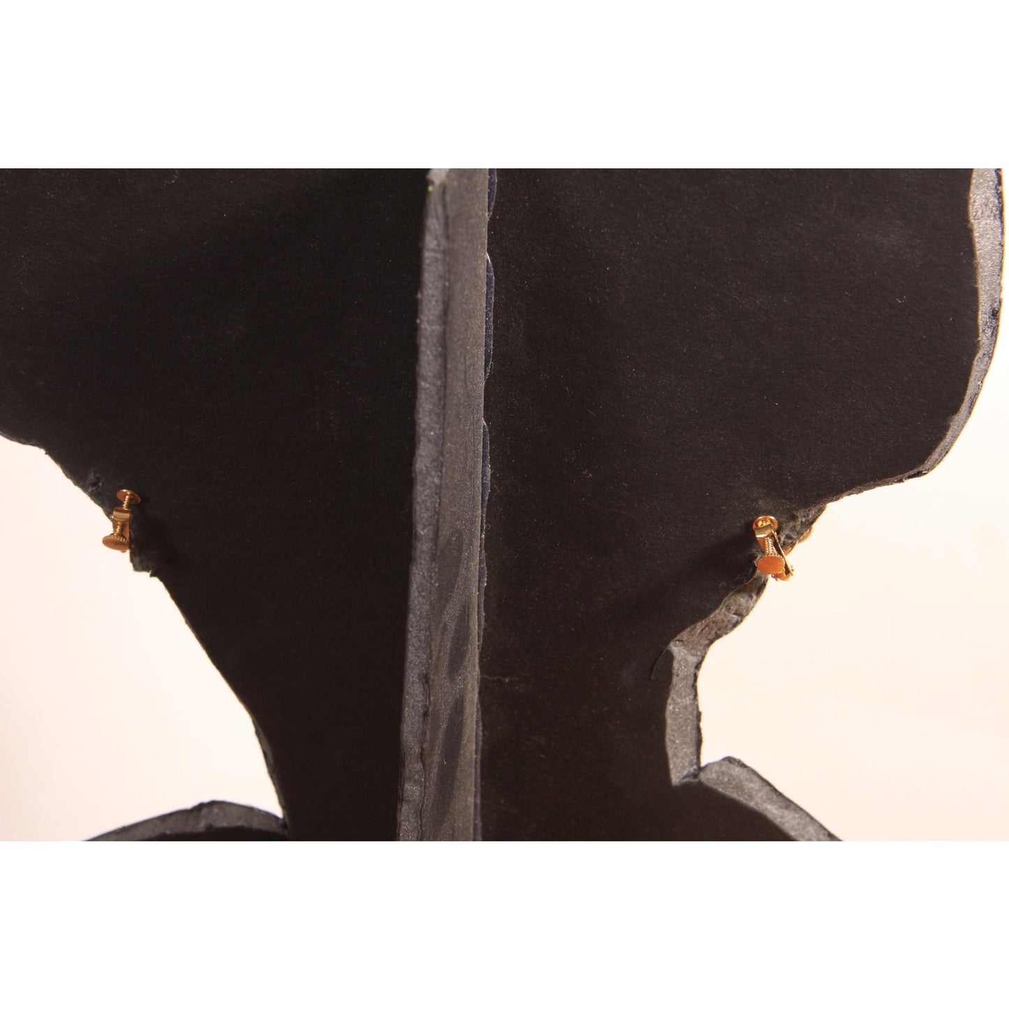 1950s Gold Tone Metal and Faux Pearl Clip On and Screw Back Earrings