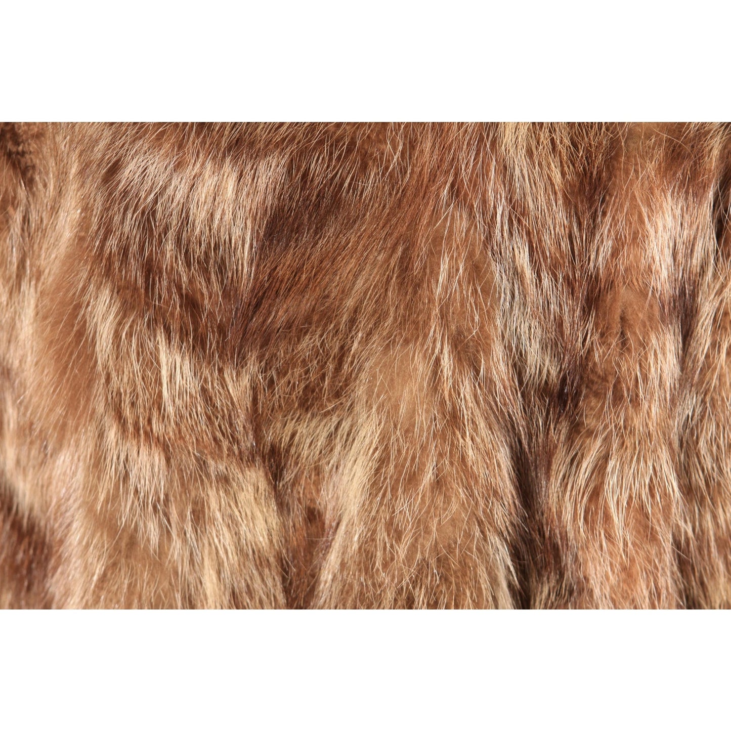 1950s Brown and Gray Long Sleeve Raccoon Fur Coat by Polar Crown Furs by McDaniel's -L