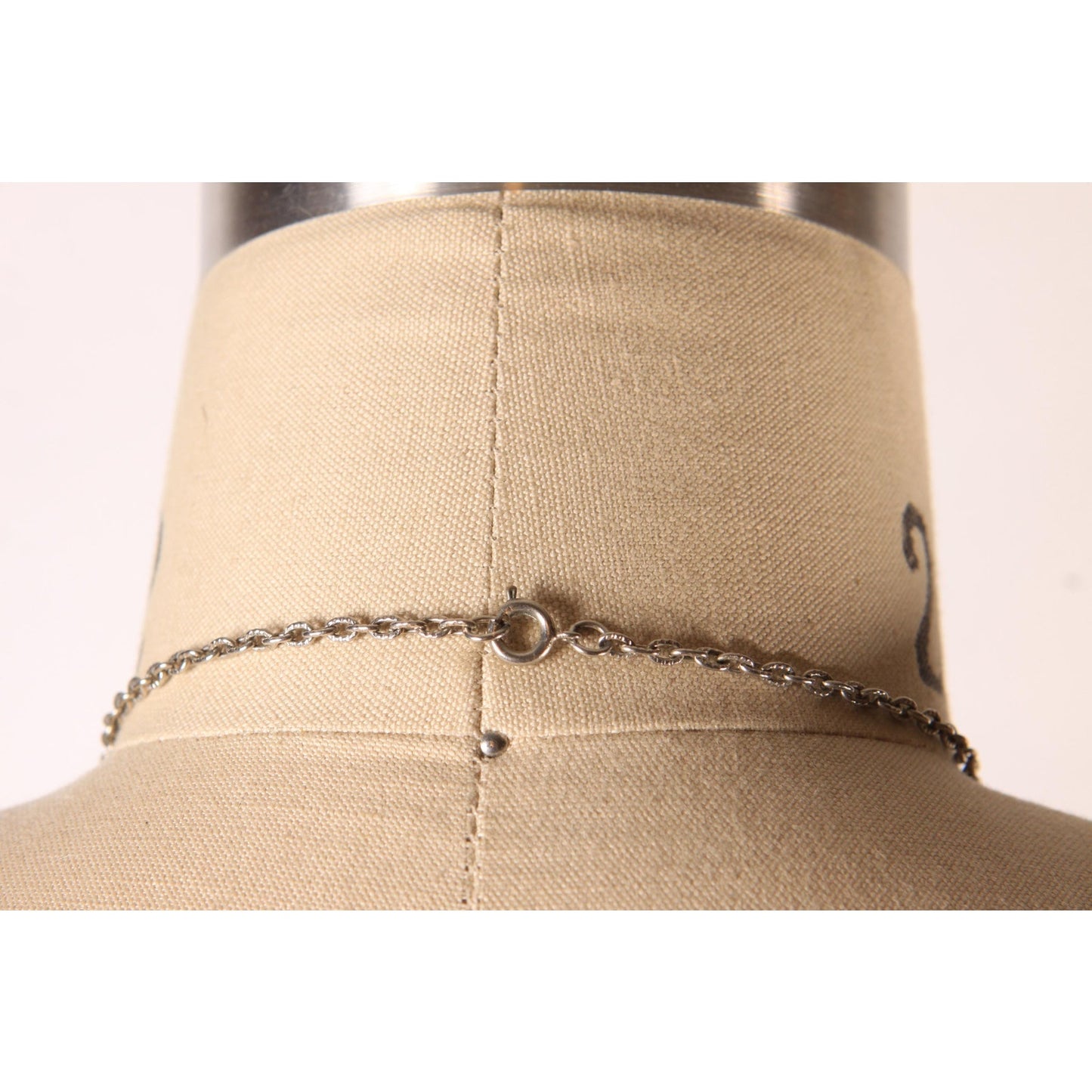 1970s Silver Tone Metal Abstract Brutalist Style Pendant Necklace by Tapani Vanhatalo Finland