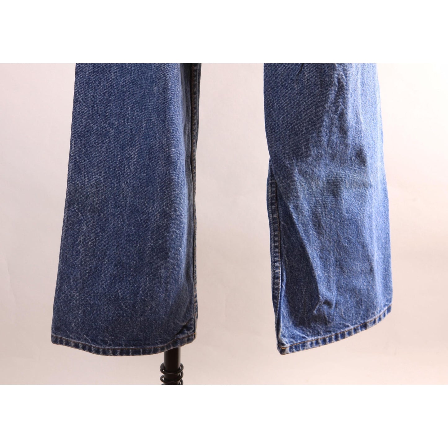1970s 1980s Blue Denim 517 Mens Orange Tab Jeans by Levi's - 36x29