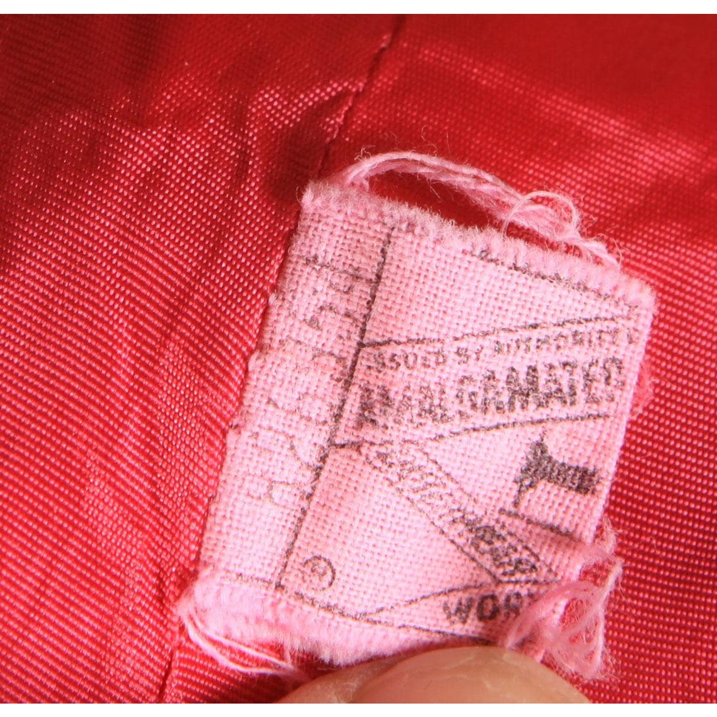 1950s Dark Pink Velvet Bracelet Sleeve Button Down Coat -L-XL