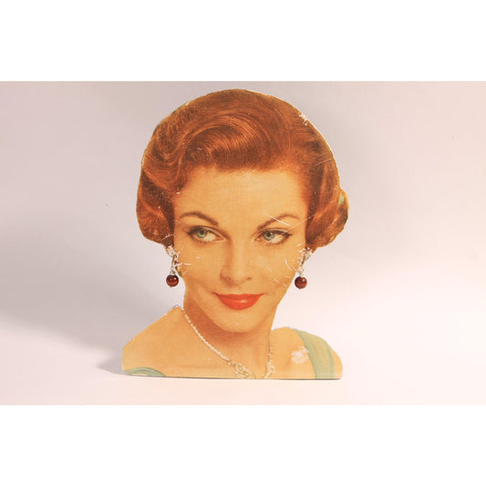 1950s Wood Beaded and Faux Pearl Screw Back Earrings