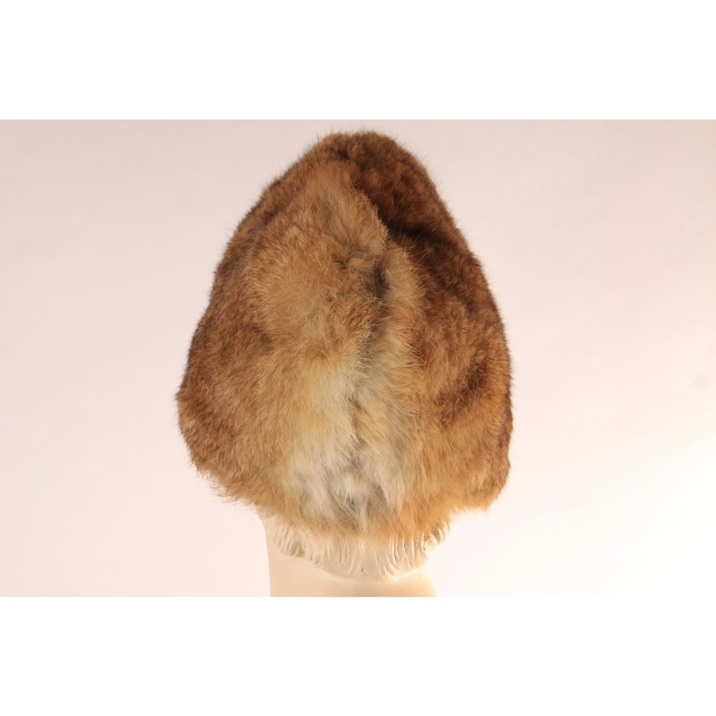 1970s Rabbit Fur Winter Cap Hat by Rabbadashery & Jennings