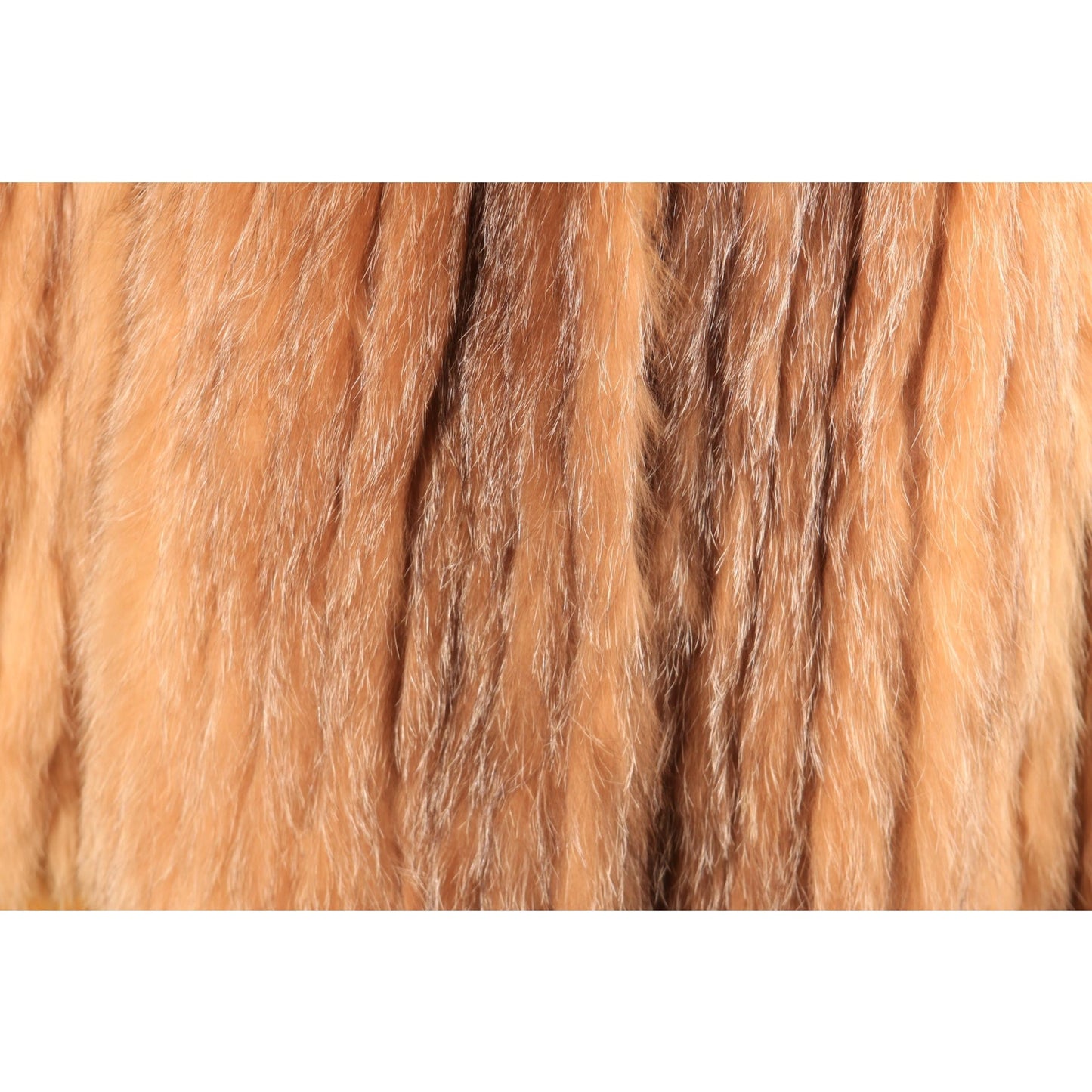 1970s Brown Fox Fur Long Sleeve Coat by Saga Fox Fur for PD Furs -L