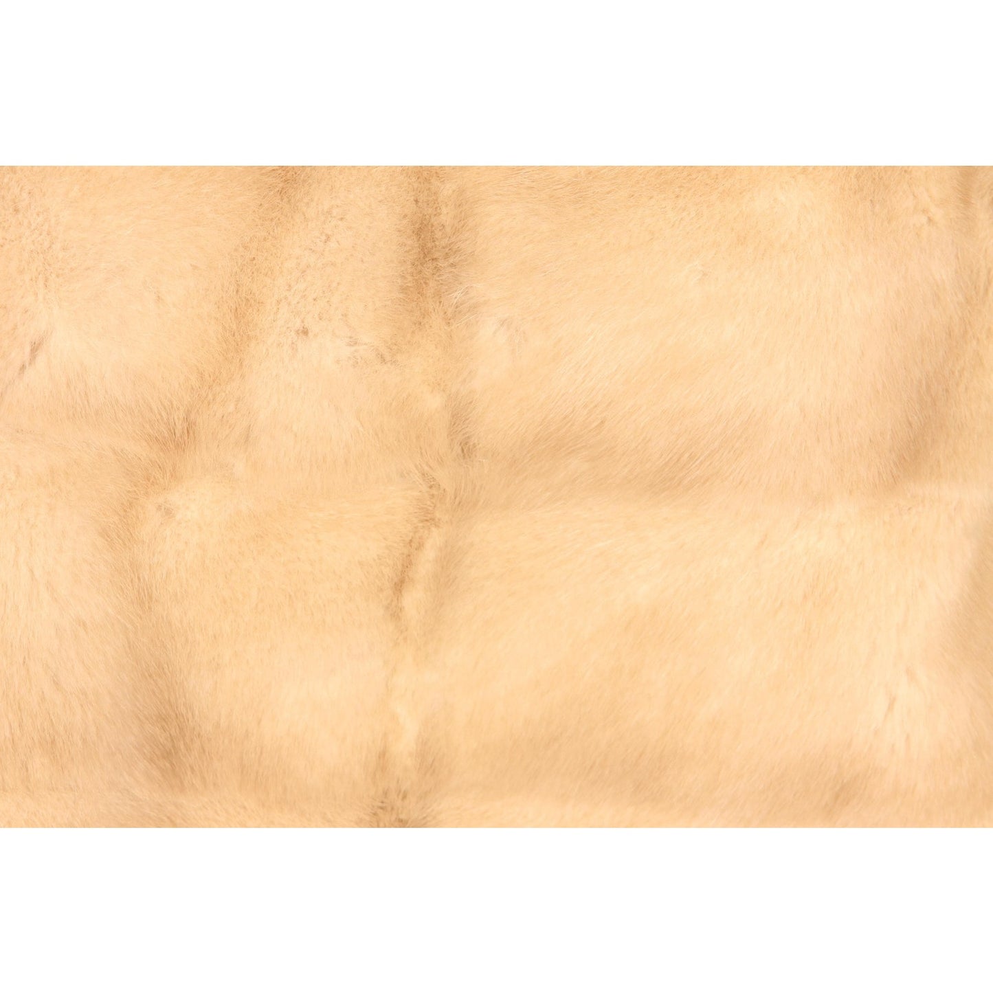 1950s Blonde Cream Mink Fur Shawl Wrap by Evan's Furs