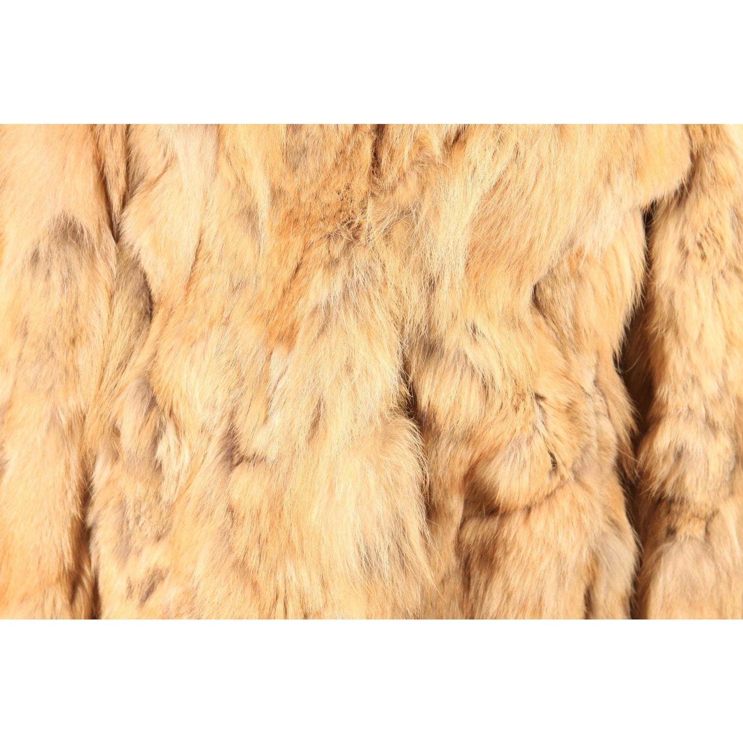 1970s Brown and Tan Patchwork Coyote Fur Coat by Furrocious -M