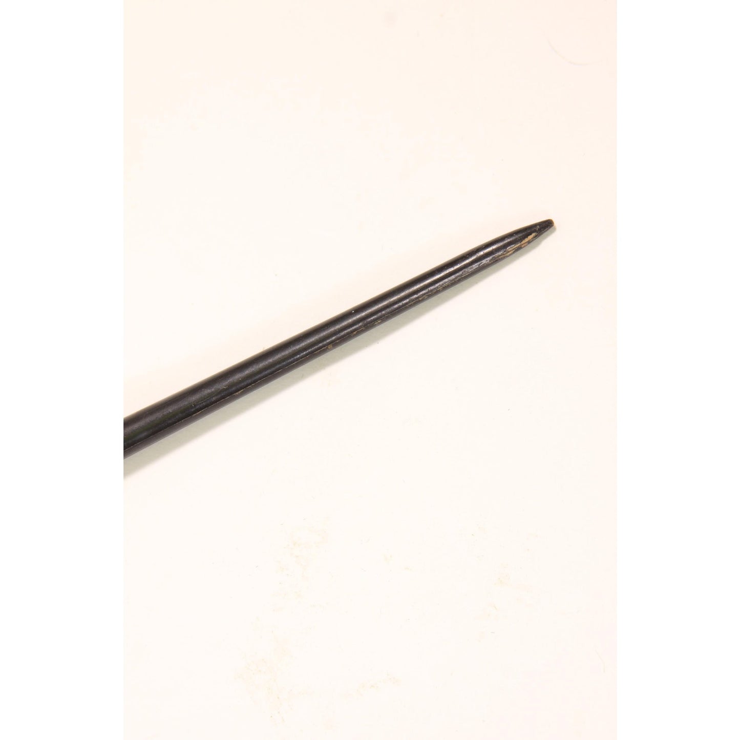 1940s 1950s Black and White Plastic Stick Hair Pin
