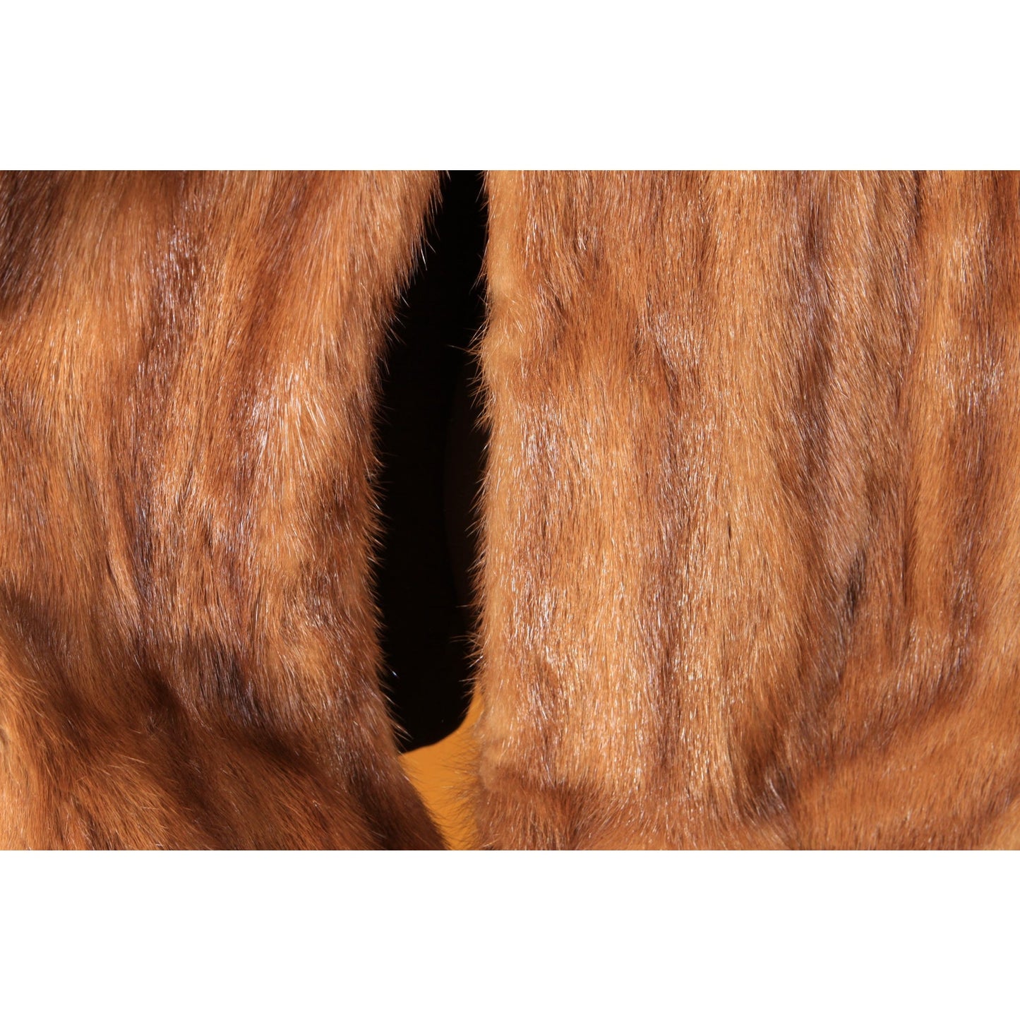 1940s Brown Mink Fur Coat Cape