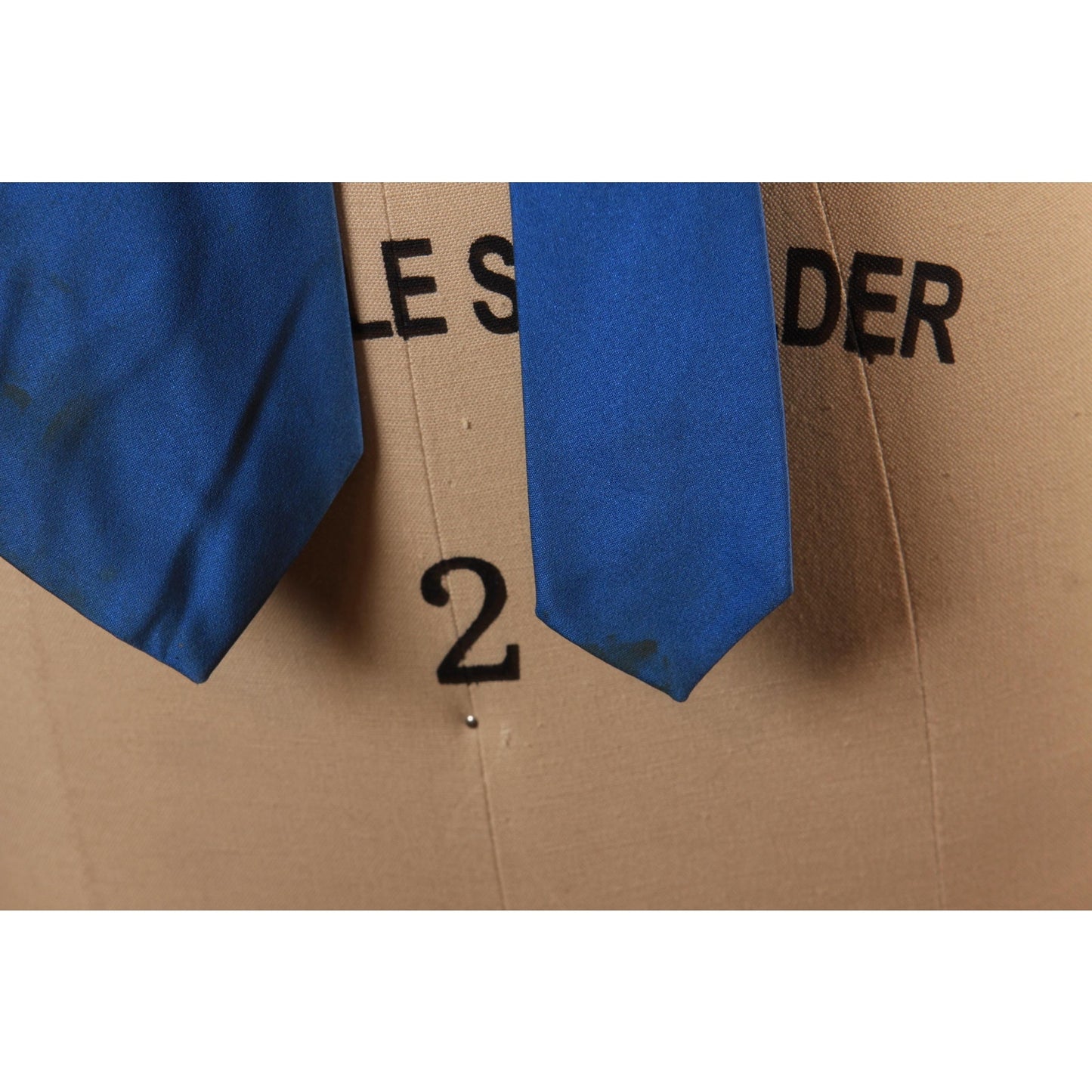 1960s Electric Blue Necktie Tie by Grenada
