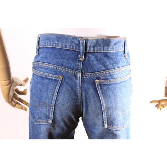 1970s Blue Denim Flared Jeans by Levi's - 29x33
